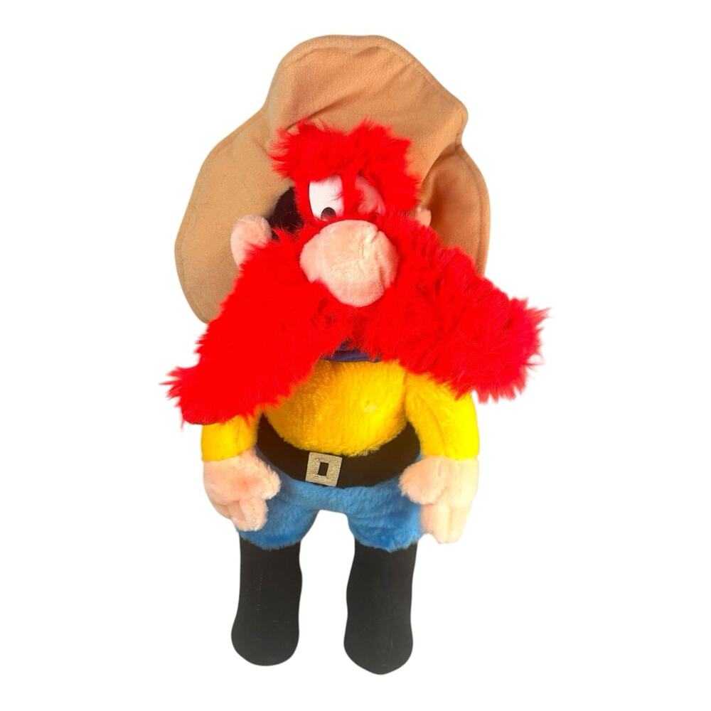 Vintage 1971 Yosemite Sam Plush Toy Looney Tunes Mighty Star Standing 17” W/ TAG